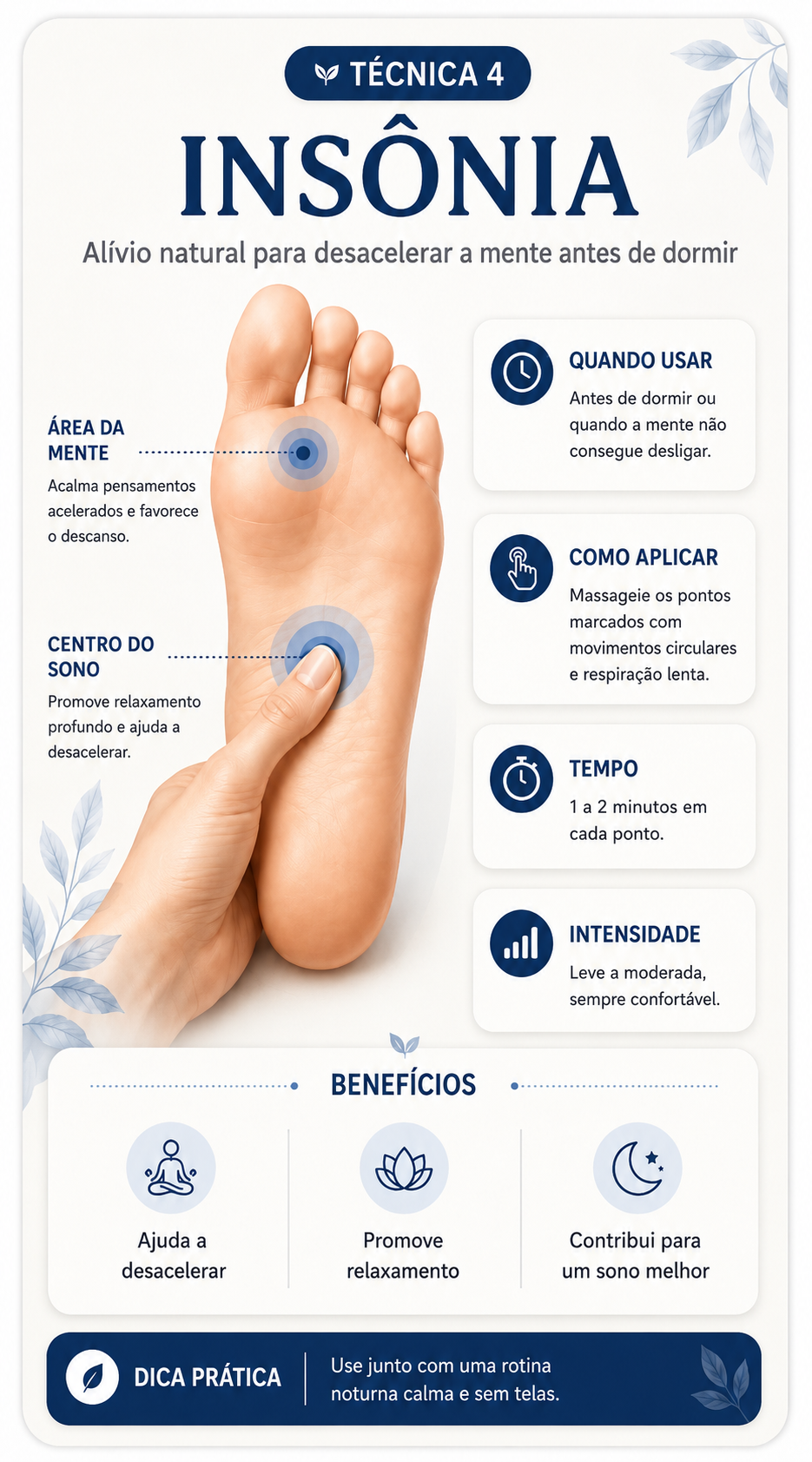 Técnica 4 — Insônia